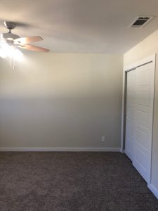 GARSC Bedroom Carpet install