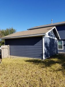 Home repair painting outside