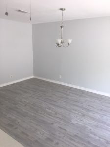 Light Wood Flooring installation