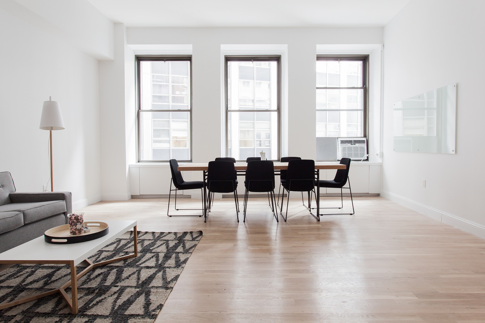 dining and living room