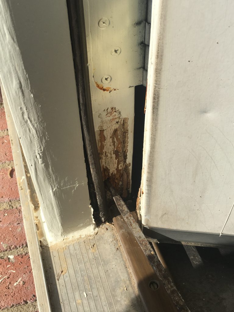 wood rot on door example 2