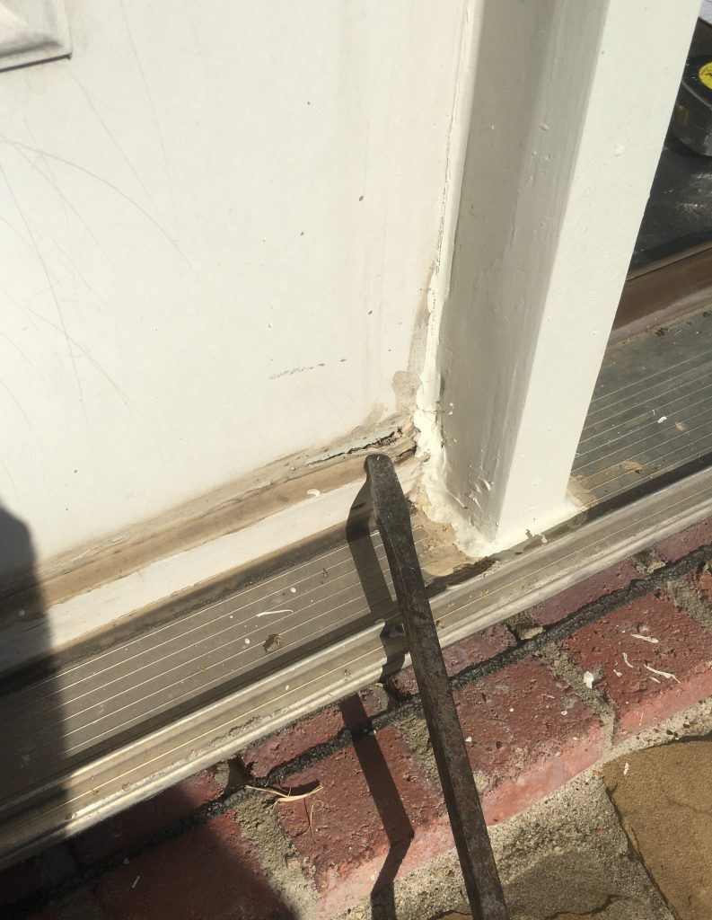 wood rot on door example 1