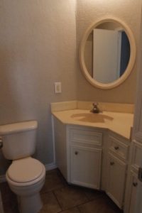 Bathroom renovation project