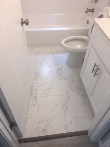 Bathroom Flooring project by GARSC