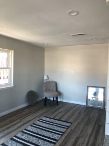 Flooring install for livingroom