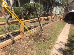 GARSC Repairing Yard Fence